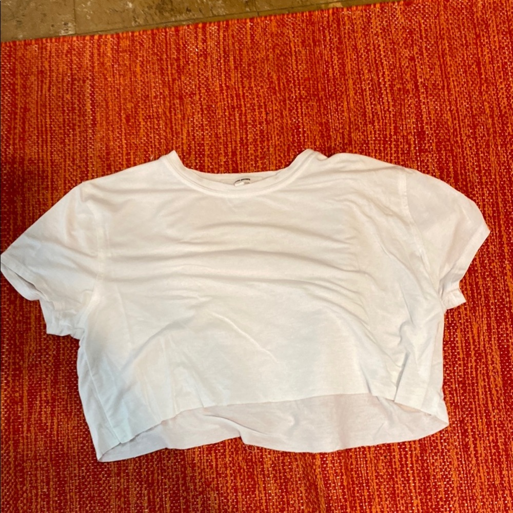 Joah Brown cropped short sleeve tee